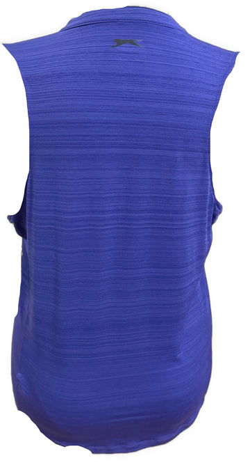 Slazenger Women's Indigo Heathered Sleeveless Golf Top Size XL - 0