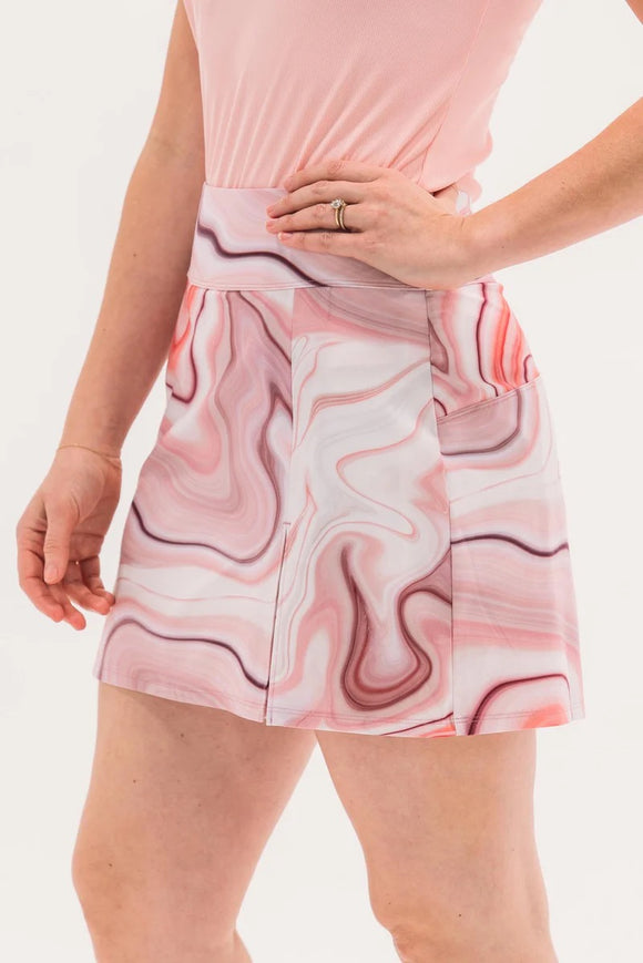 New Foray Golf Inverted Pleat Golf Skort Size S MSP$160