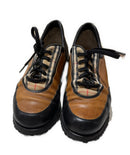Women's Burberry Brown Leather Golf Shoes - Size 8 MSP$580-4