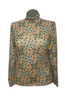 Swing Out Sister Mosaic Turtle Neck Size L-1