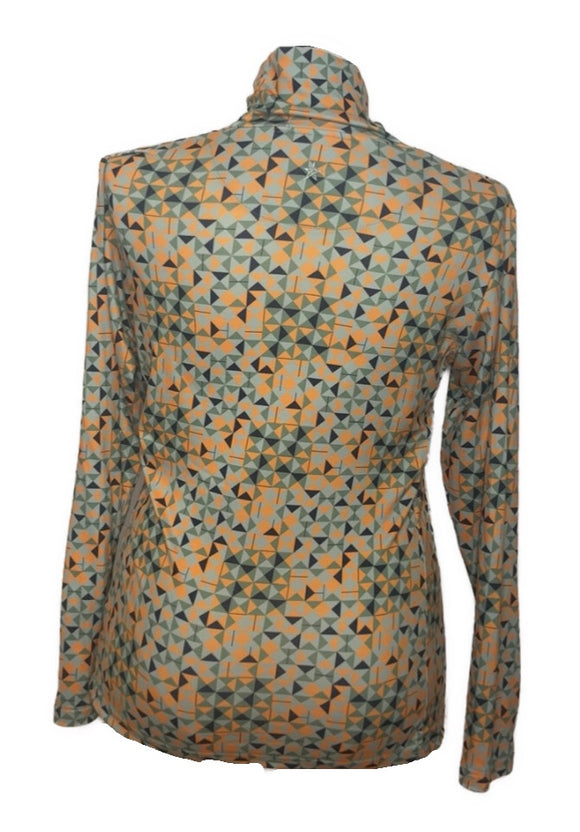 Swing Out Sister Mosaic Turtle Neck Size L