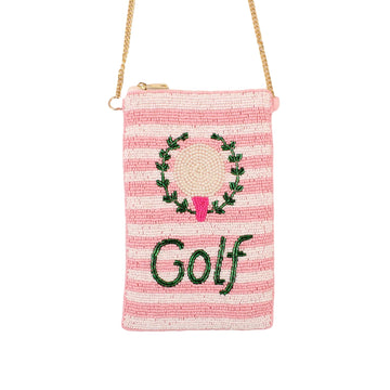 New Best of Golf America Phone Beaddie Crossbody - Paloma