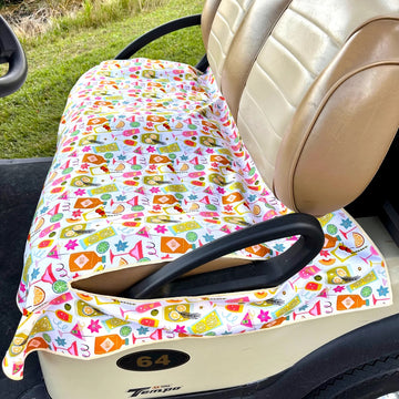 New Best of Golf America Golf Cart Seat Cover - Group Therapy