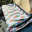 New Best of Golf America Golf Cart Seat Cover - Pineapple Flock-2