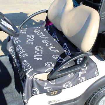 New Best of Golf America Golf Cart Seat Cover - Tee'd Up Love