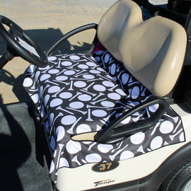 New Best of Golf America Golf Cart Seat Cover - Tee'd Up Love - 0