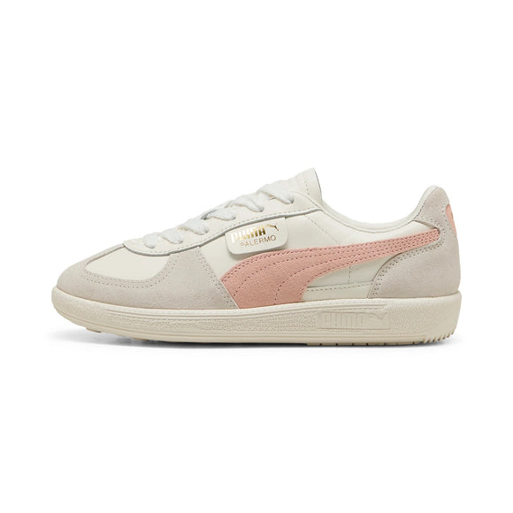 New Women's Puma Palermo G Spikeless Golf Shoes - Warm White/Peach MSP$100