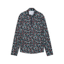 New Puma Women's YouV Floral Burst Golf 1/4 Zip - Deep Navy MSP$70-3