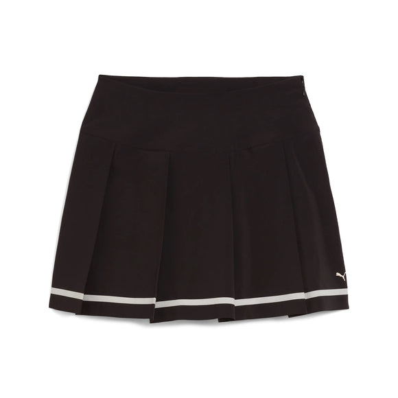 New Puma Stripe Pleated Golf Skort - Black MSP$75