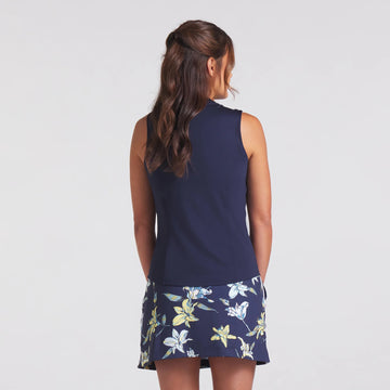 New Puma Women's Aerlon Mock Sleeveless Golf Polo MSP$60 - 0