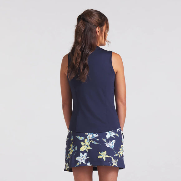 New Puma Women's Aerlon Mock Sleeveless Golf Polo MSP$60