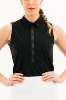 Foray Golf Women's Black Core Sleeveless Golf Top Size S MSP$98-1