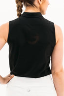 Foray Golf Women's Black Core Sleeveless Golf Top Size S MSP$98-2