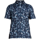New Women's Bad Birdie Midnight Garden Golf Polo-1