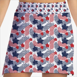 New Skort Obsession Star Spangled Pattern Skort