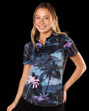 New Sunday Swagger Short Sleeve Golf Polo - Tropical Thunder-1