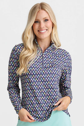 New Bermuda Sands Women's Perry Sun Shirt MSP$80