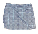 Pebble Beach Black & White Plaid Golf Skort Size M-2