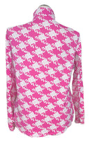 Ibkul Juno Print Adjustable Length Long Sleeve Sun Shirt Size XL-2