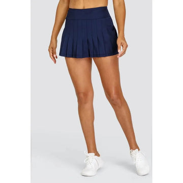 Buy navy New Tail Women's Jillian 13.5" Pleated Skort