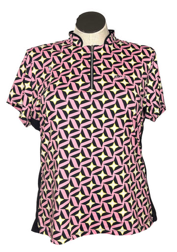 Tail Short Sleeve Mock Polo - Elated Size XXL
