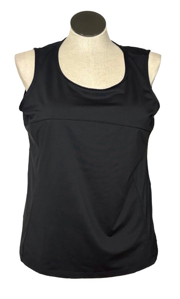 Tail Mesh Panel Black Tank Size XL