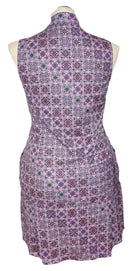 Greg Norman Play Dry Purple Mosaic Print Dress Size L-2