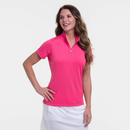 New EP NY Convertible Zip Mock Polo - Fruit Punch Size L-1