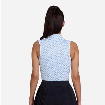 New Bad Birdie Women's White Pinseeker Golf Polo Size M MSP$78 - 0