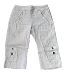 Jamie Sadock Women's Light Gray Bermuda Golf Short Size 12-1
