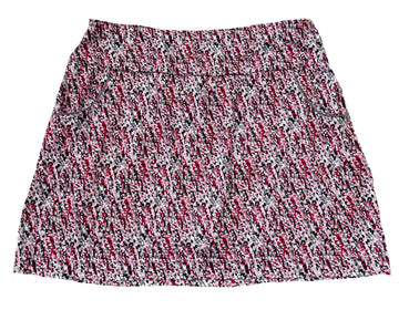EP NY Women's Pink & Gray Print Golf Skort Size L