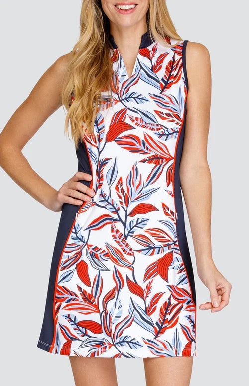 Tail Activewear Lem Golf Dress - Galleria Foliage Size S MSP$117