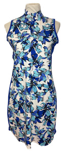 Tail Women's Blue Floral Golf Dress Size S-1