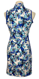 Tail Women's Blue Floral Golf Dress Size S-2