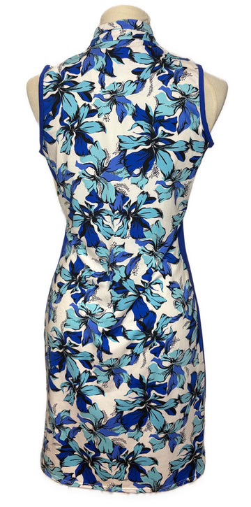 Tail Women's Blue Floral Golf Dress Size S - 0