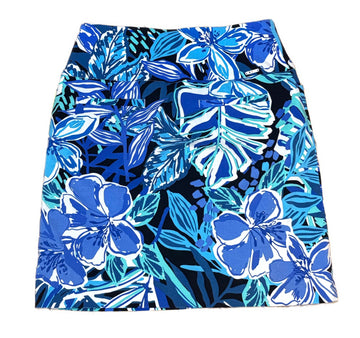 Swing Control Women's Black & Blue Floral Golf Skort Size 0 - 0