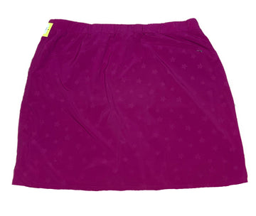 Chicos by Zenergy Women's Magenta Star Print Golf Skort Size 2.5 (L) - 0