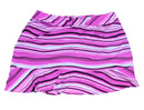 Tail Women's Pink & Black Striped Golf Skort Size XL-1