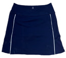 Kinona Navy Skort w/ White Side Stripe Size S-2