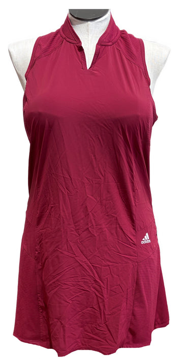 Adidas Women's Maroon Sleeveless Golf Dress Size XL