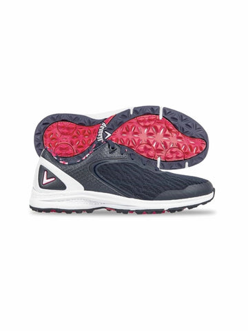 New Women's Callaway Coronado V2 SL Golf Shoes - Navy Size 9 MSP$