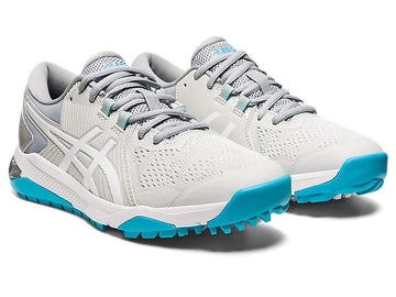 New Women's Asics Gel Course Glide Golf Shoes- Gray/Blue Size 7 - 0