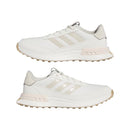 New Women's Adidas S2G SL Golf Shoes White/Pink Size 9-4
