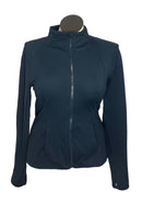 Yogalicious Women's Ultra Soft Evergreen Full-zip Jacket Size L-1