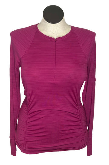 Athleta Women's Pink Heathered Pullover Size L MSP$69