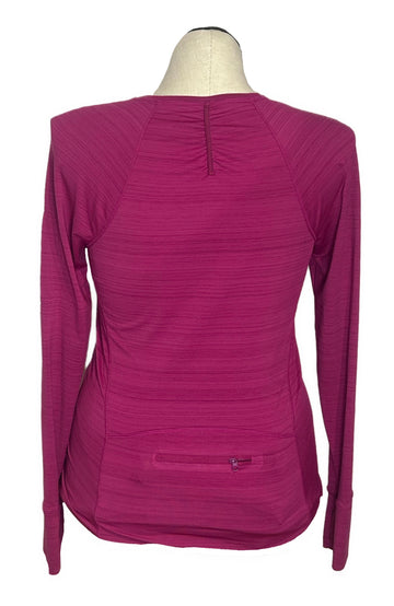 Athleta Women's Pink Heathered Pullover Size L MSP$69 - 0