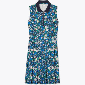 Tory Sport Navy Floral Dress Size XS MSP$330