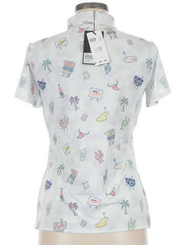 New Bad Birdie Women's Waste Management Open Themed Polo Size M MSP$101 - 0