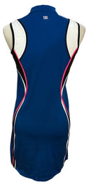 Tail Royal Blue, Black, White and Neon Pink Colorblock Dress Size XS-2