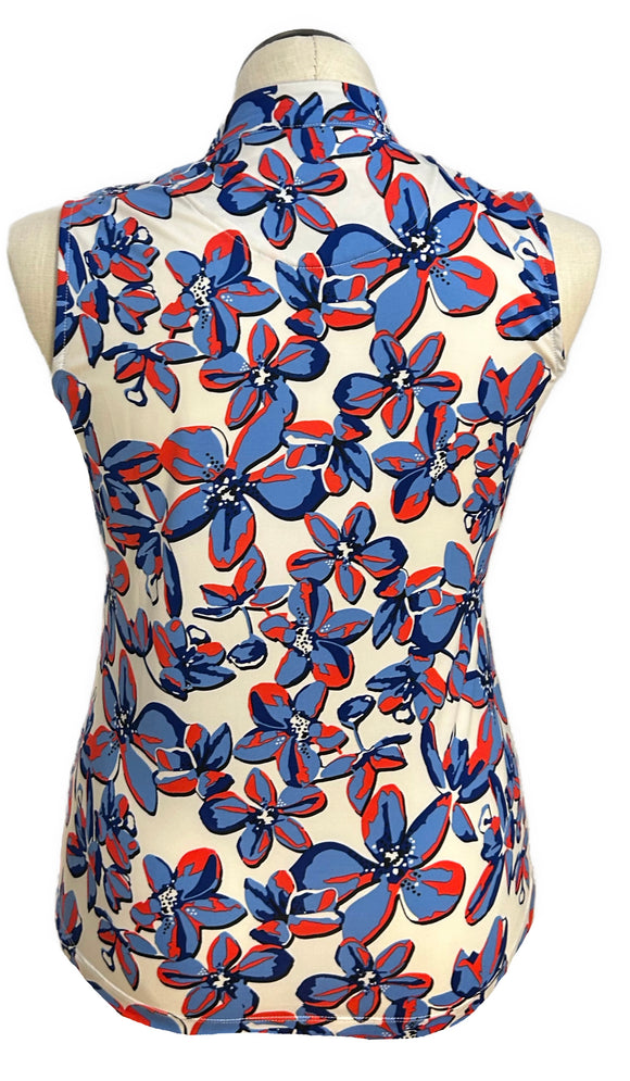 Tail Sleeveless Mock Top - Orchid Grove Size M